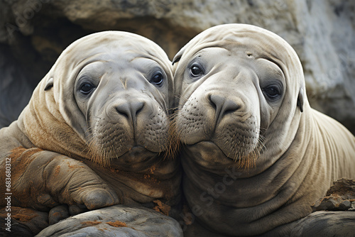 Two Elephant Seals © wendi