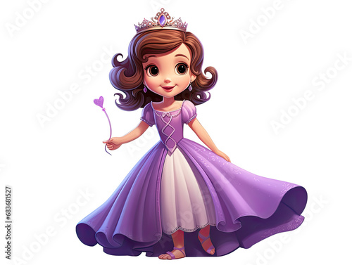 little princess birthday artwork decoration