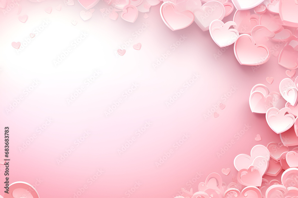 valentine background pink with white bubble love.
 