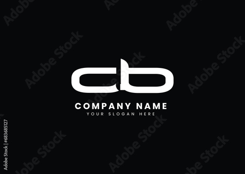 AB logo design vector 