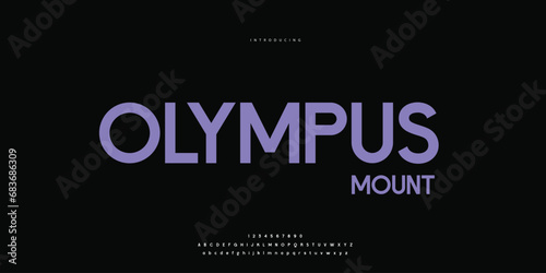 Elegant Font Uppercase Lowercase and Number. Classic Lettering Minimal Fashion Designs. Typography modern Sen Serif fonts regular decorative vintage concept. vector illustration.