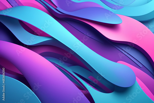 Abstract colorful shapes background, Abstract pastel theme background