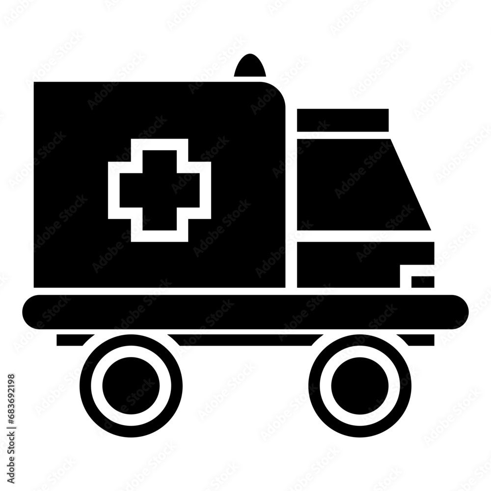 Ambulance Vector Icon Ambulance Vector Icon