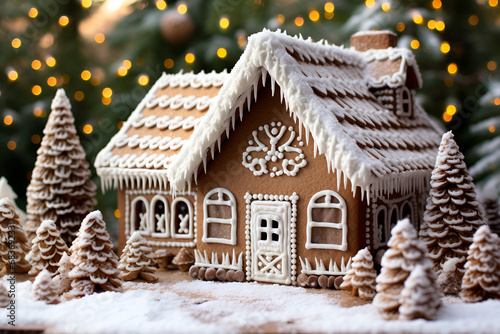 christmas gingerbread house