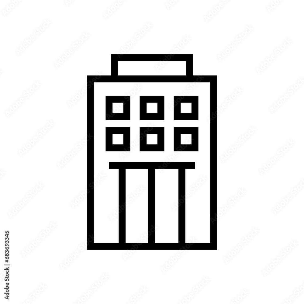 office icon. outline icon