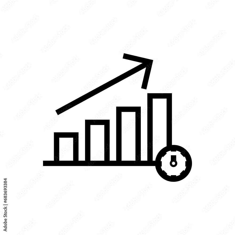 productivity icon. outline icon