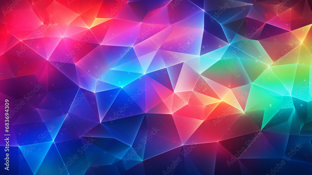 polygon texture background generative ai