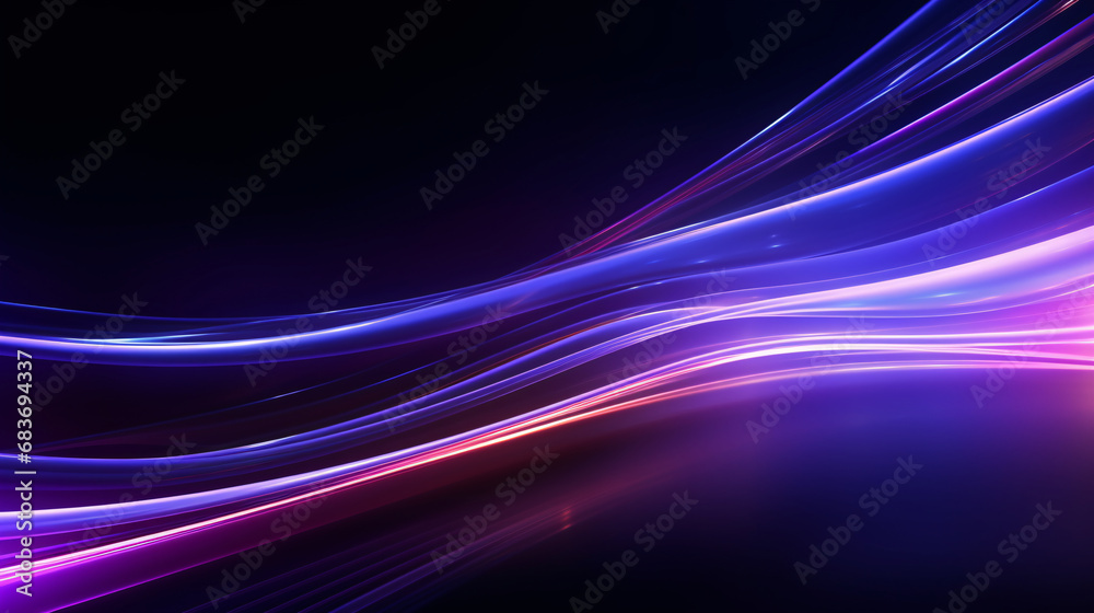 line neon smooth background generative ai line neon smooth background generative ai