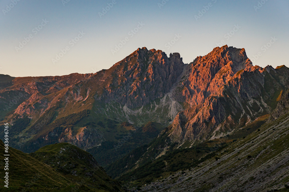 Challenging mountain tour via the Mindelheim via ferrata from Mittelberg Kleinwalsertal