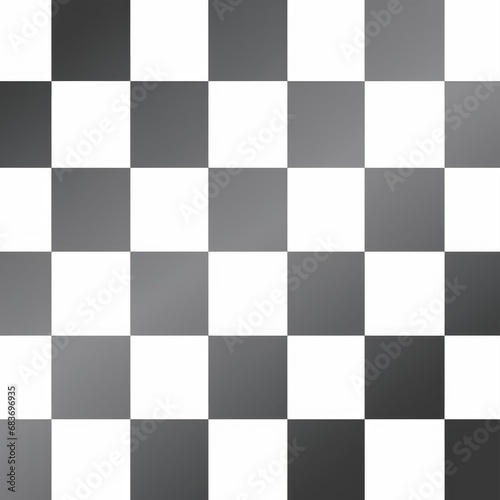 pattern seamless white and gray as checkerboard white background, Generative AI