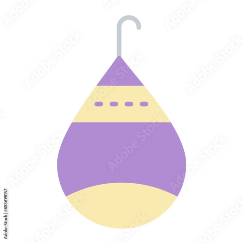 Sinker Flat Multicolor Icon