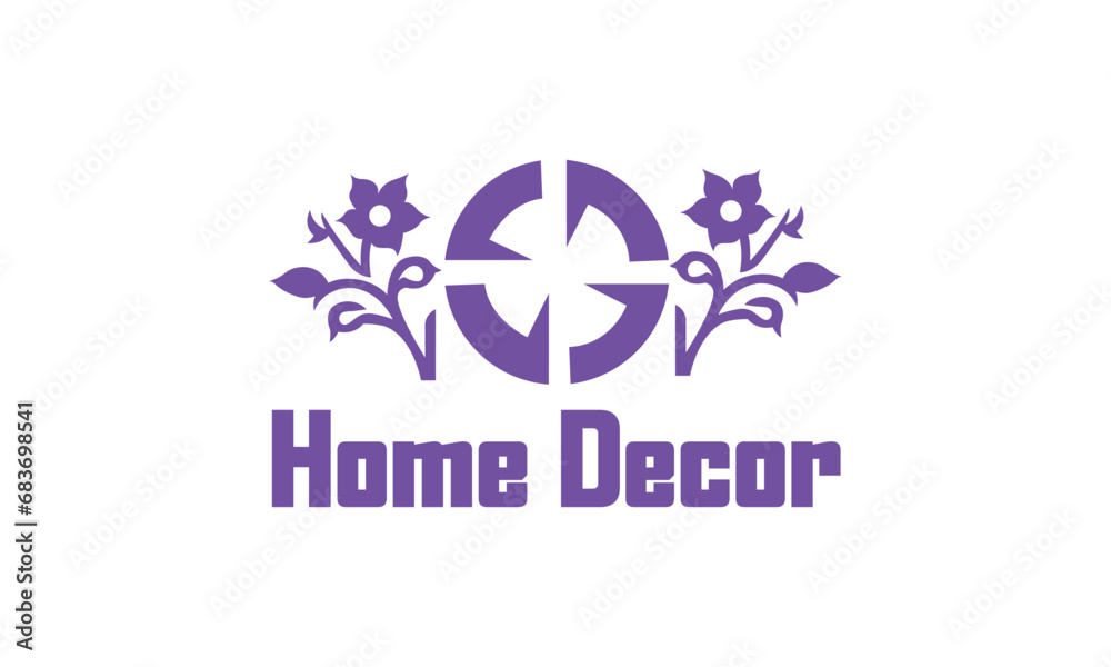 Home Decor COMPANY SIMPLE AND MINIMAL LOGO