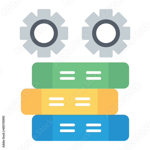 Study Skills Flat Multicolor Icon