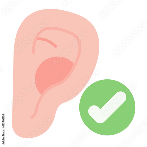 Respiratory Care Flat Multicolor Icon