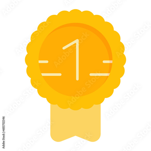 Prizes Flat Multicolor Icon