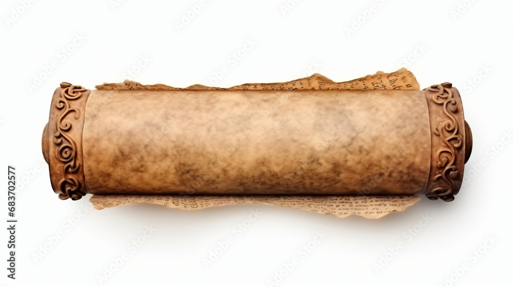 Vintage scroll