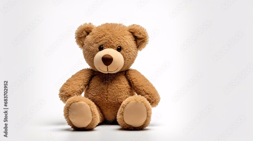 Obraz premium a brown stuffed bear