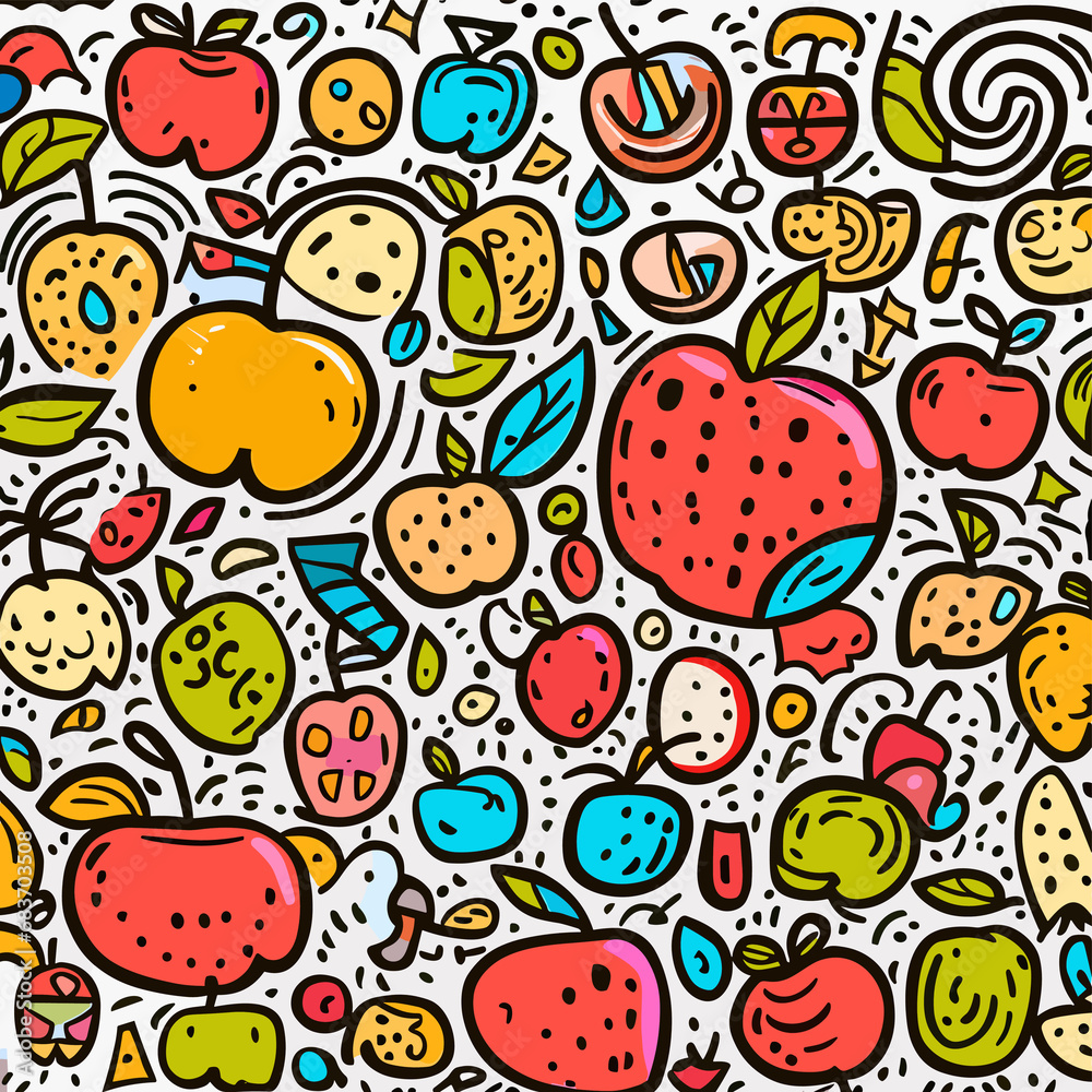 Sweet Symmetry Kids Crayon-Drawn Patterns Reflecting the Allure of Strawberries Sweet Symmetry Kids Crayon-Drawn Patterns Reflecting the Allure of Strawberries