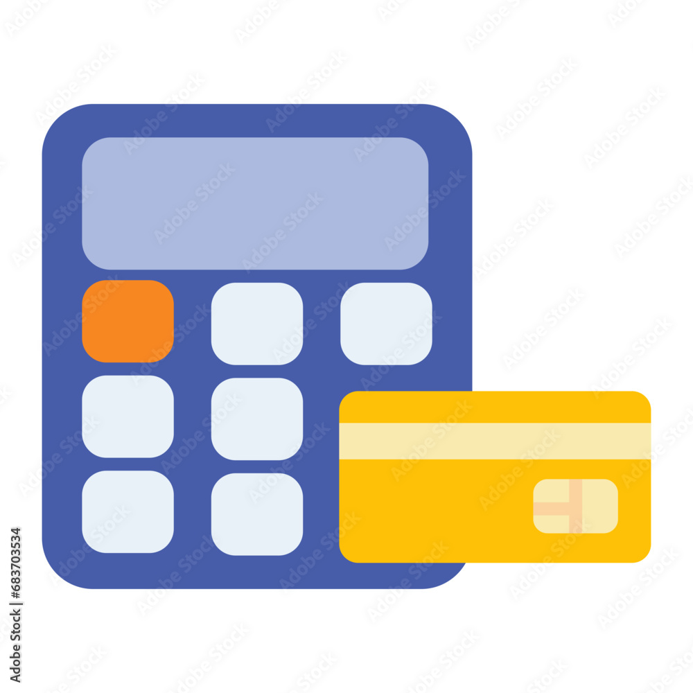 Merchant Cash Advance Flat Multicolor Icon Merchant Cash Advance Flat Multicolor Icon