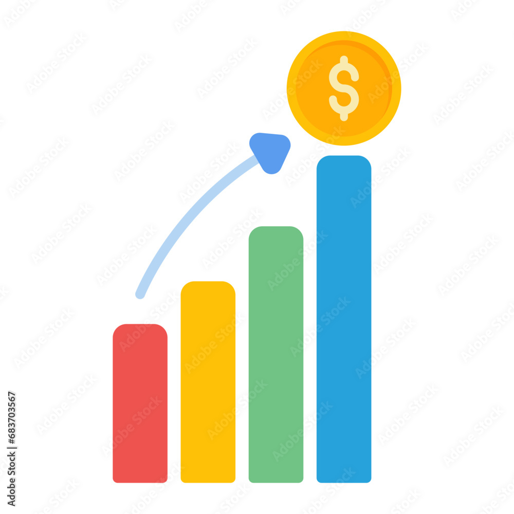Lien Flat Multicolor Icon Lien Flat Multicolor Icon