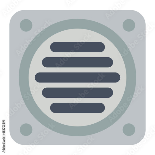 Drain Flat Multicolor Icon