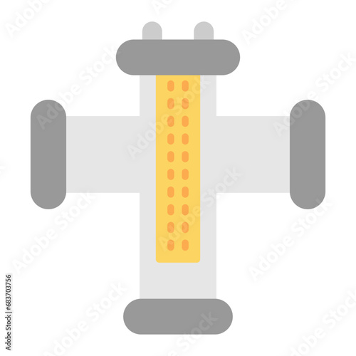 Basket Strainer Flat Multicolor Icon