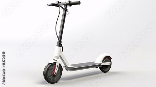 a grey and black scooter