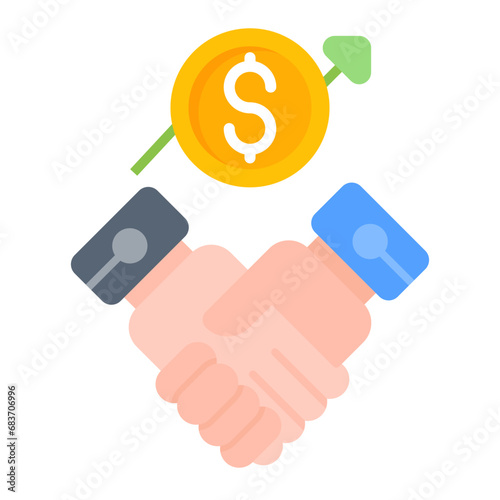 Stakeholders Flat Multicolor Icon