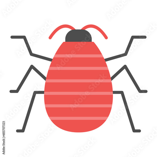 Vermin Flat Multicolor Icon