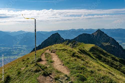 Mountain tour from Entschenkopf to Rubihorn and Gaisalpsee in the Allgau Alps near Reichenbach photo