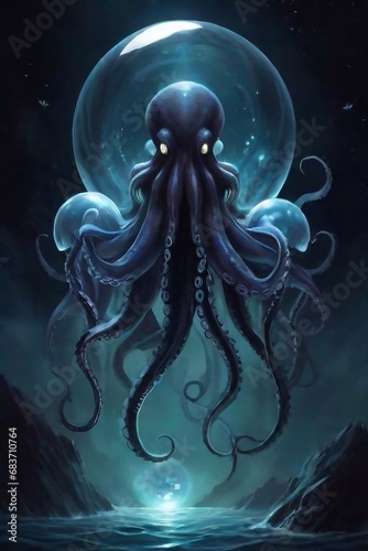 giant octopus photo