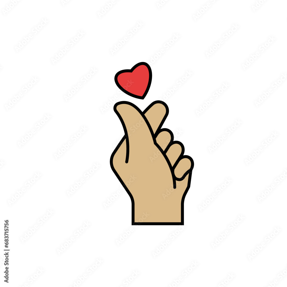 Finger icon stock vector illustration Finger icon stock vector illustration