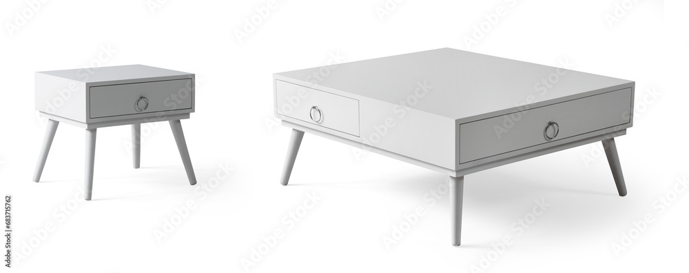 coffee table isolated white background . wooden coffee table isolated white background . wooden