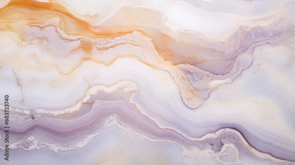 Elegant Onyx Texture in Purple and Orange Tones