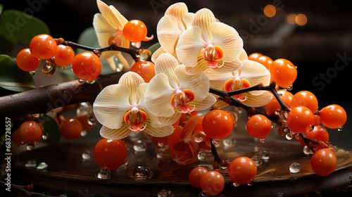 Close Orchid Flower, Background Image, Desktop Wallpaper Backgrounds, HD