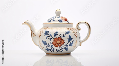 a teapot with a handle