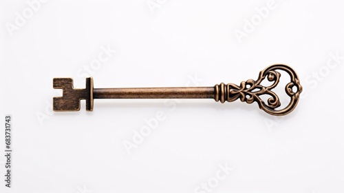 a metal sword with a handle photo