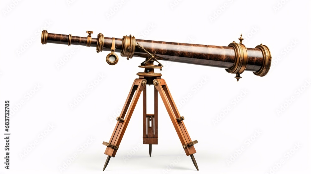 a telescope with a long handle a telescope with a long handle