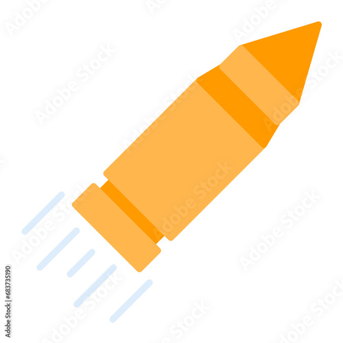 Bullet Flat Multicolor Icon