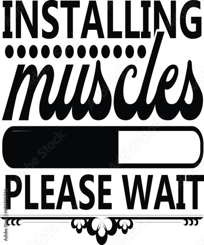 installing muscles please wait