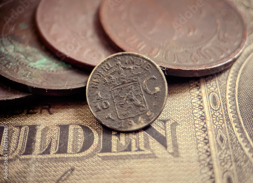 tenth guilder coin.