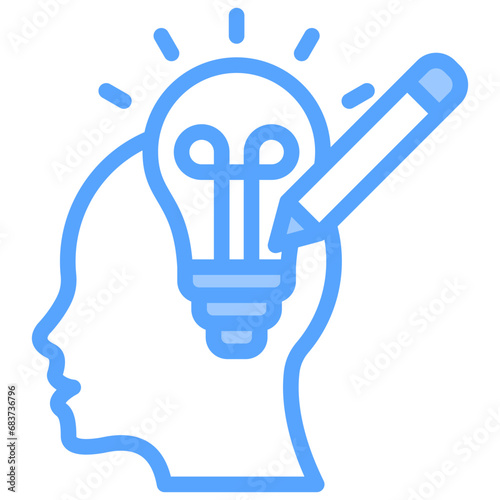 Creation Blue Icon