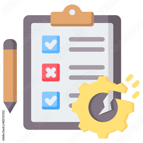 Testing Flat Icon