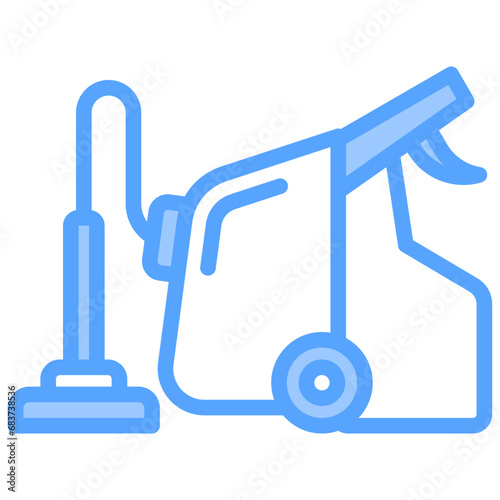 Cleaning Blue Icon