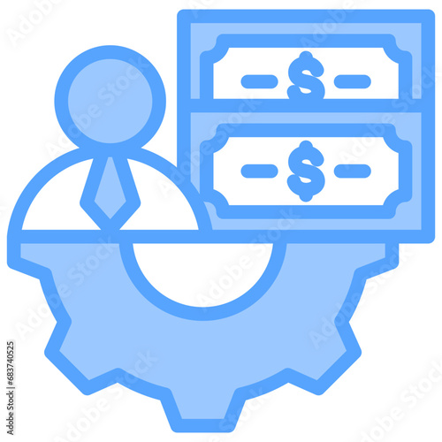 Business Blue Icon