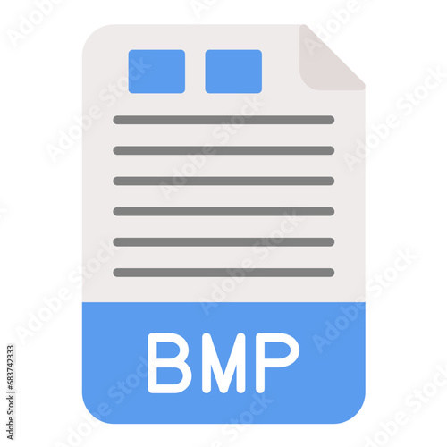 BMP Flat Multicolor Icon © SAMDesigning