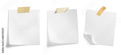 paper message note reminder blank background office business white empty page label adhesive tape photo
