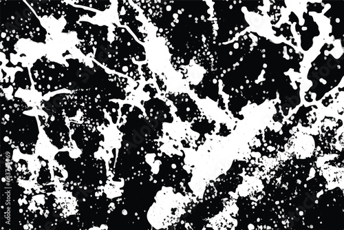 Black and white Grunge Texture. Abstract Texture. Distressed effect. Grunge Background. Vector textured effect. Vector illustration.