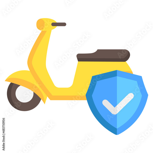 Travel Insurance multi color icons, related to transportation, ride sharing theme