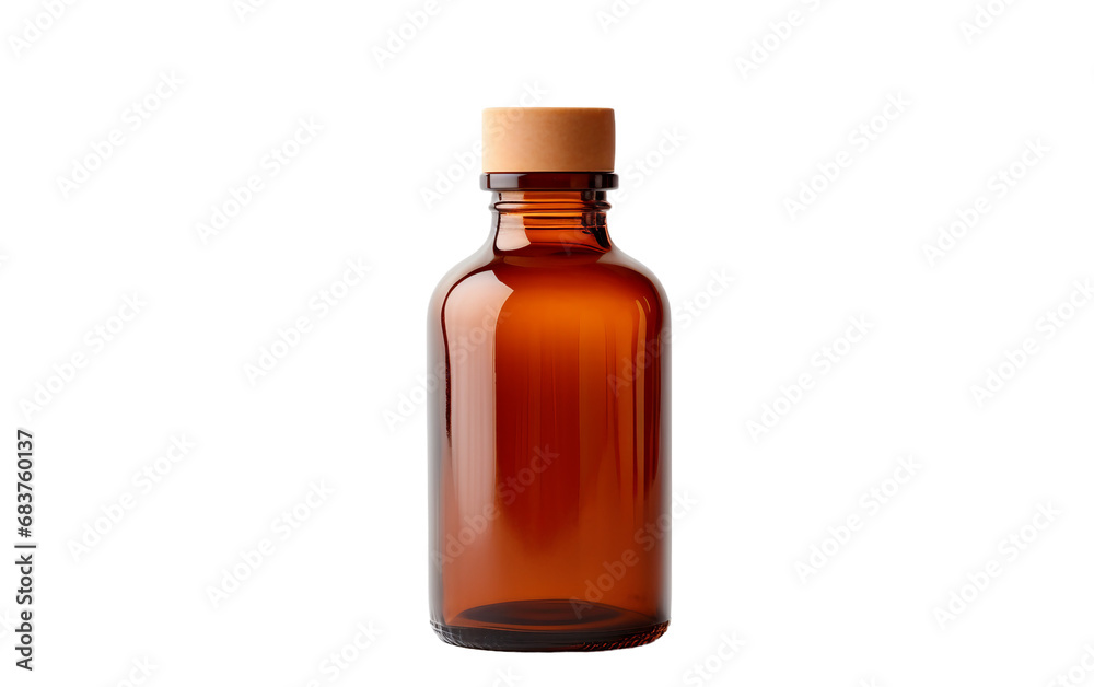 Medicine Bottle on transparent background